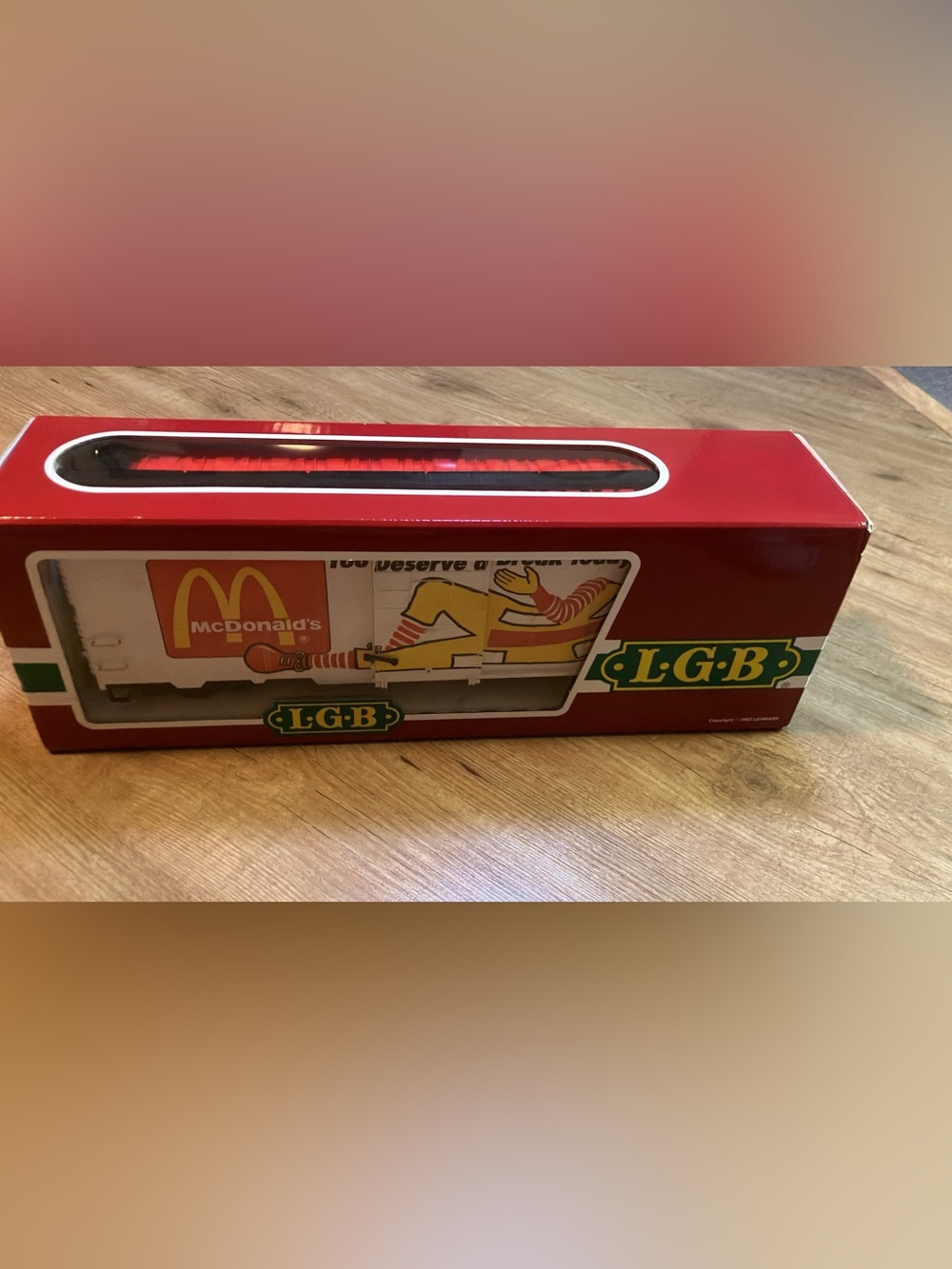 LGB 44910 McDonald’s “You Deserve A Break Today” Double Door Box Car